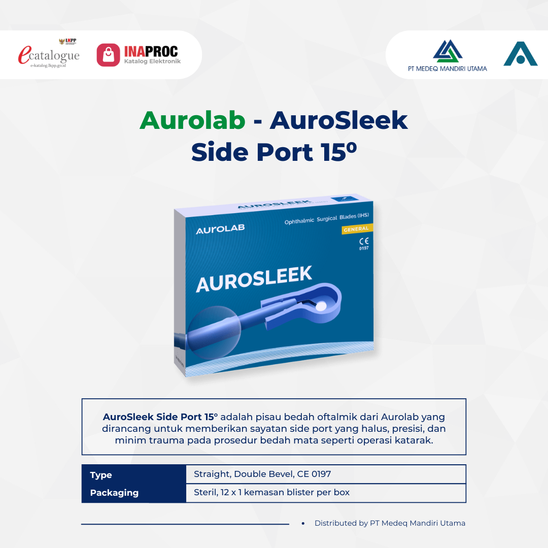 20. aurolab aurosleek side port 15⁰
