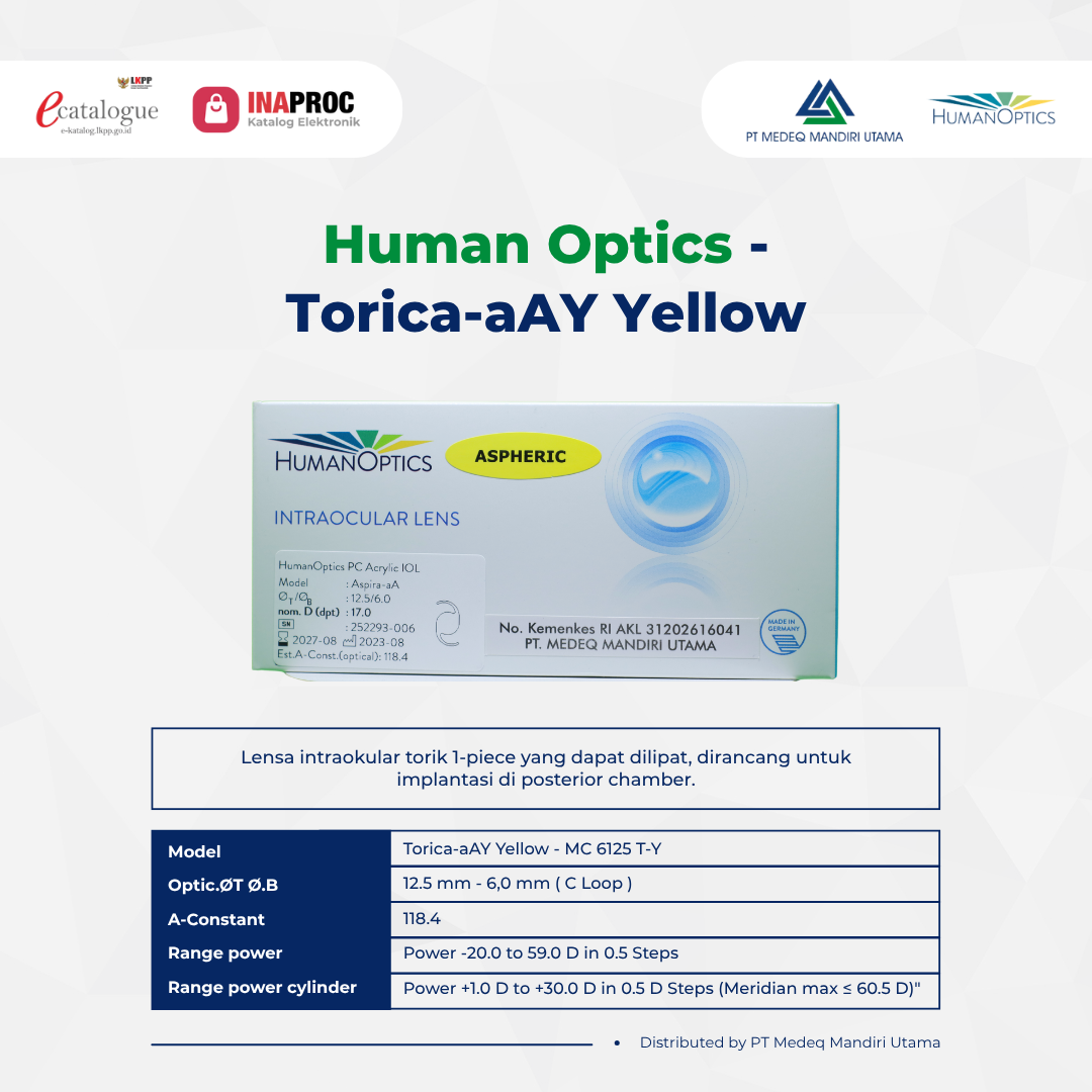 55. human optics torica aay yellow