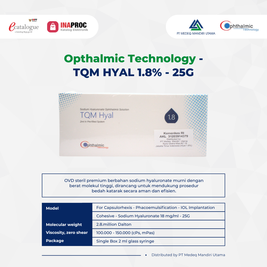 63. opthalmic technology tqm hyal 1.8% 25g