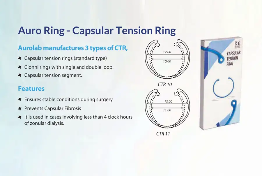 auro ring – capsulor tension ring